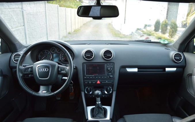 Audi A3 cena 25900 przebieg: 226469, rok produkcji 2008 z Olkusz małe 106